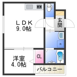 H-maison平野Ⅱの物件間取画像